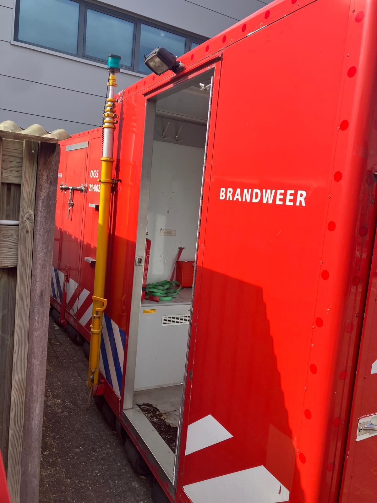 Haakarm container - overlegruimte
