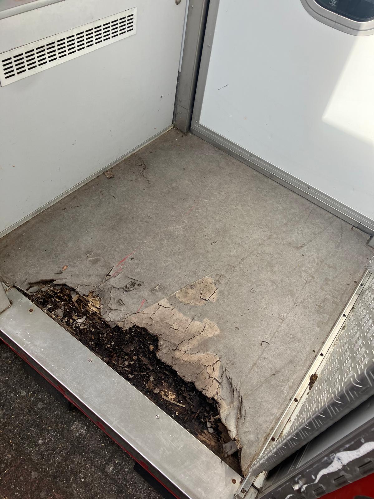 Haakarm container - overlegruimte